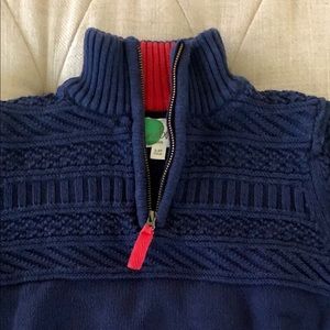 Quarter zip mini-Boden boys sweater